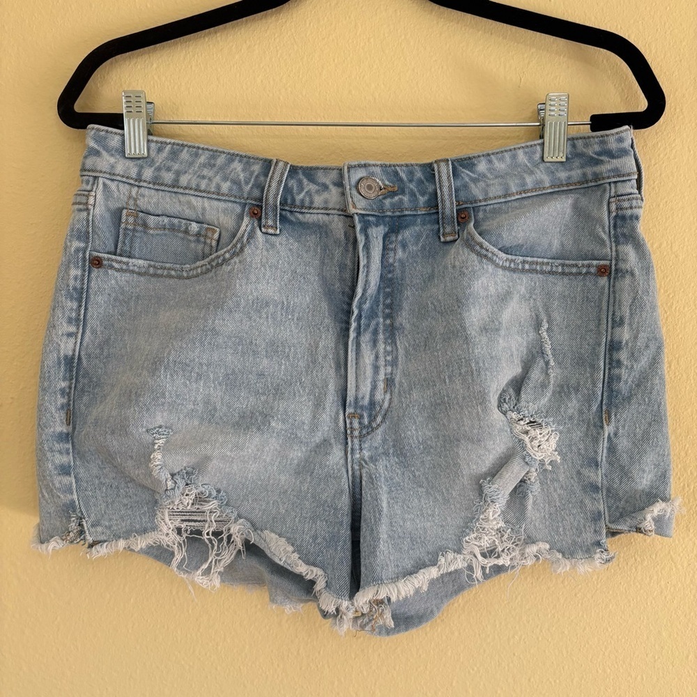 Denim Distressed Women's Shorts